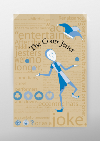 The Court Jester theatrical poster mockup