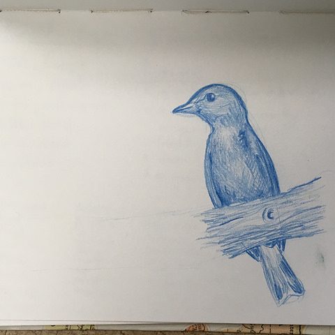 Sketchbook page, 2016
