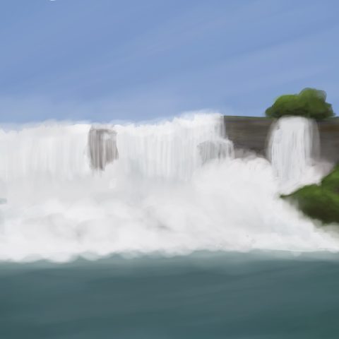 Niagara Falls — travel sketch
