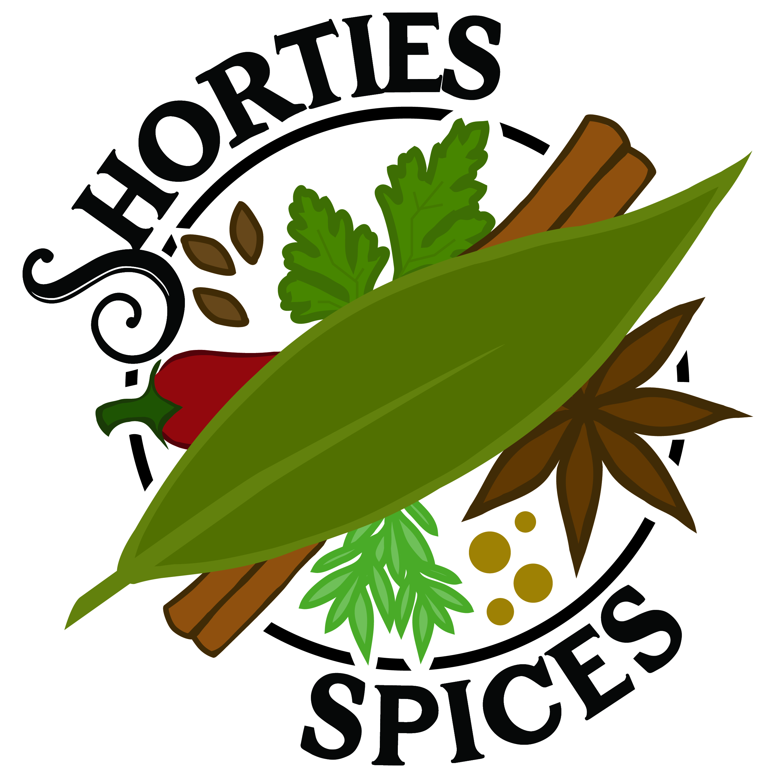 Shorties Spices logo in color