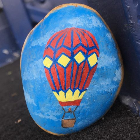 Hand-painted kindness rock